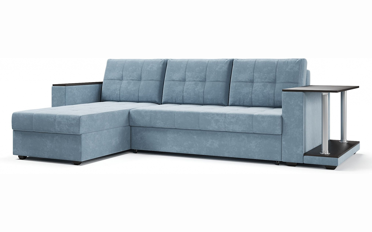 Gupan Диван-кровать угловой со столом Атланта 1 Классик